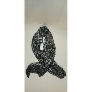 Peacock Design Lightweight Scarf Shawl ~69x35 In Boho Elegant Multicolor READ